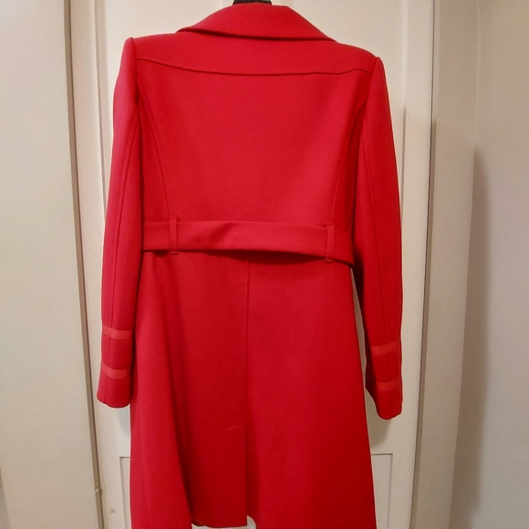 Wool-blend Naf Naf Coat - Picture 4 of 6